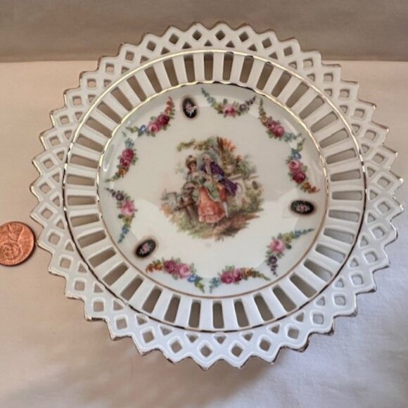 Vintage Porcelain Plate - Picture 7 of 7